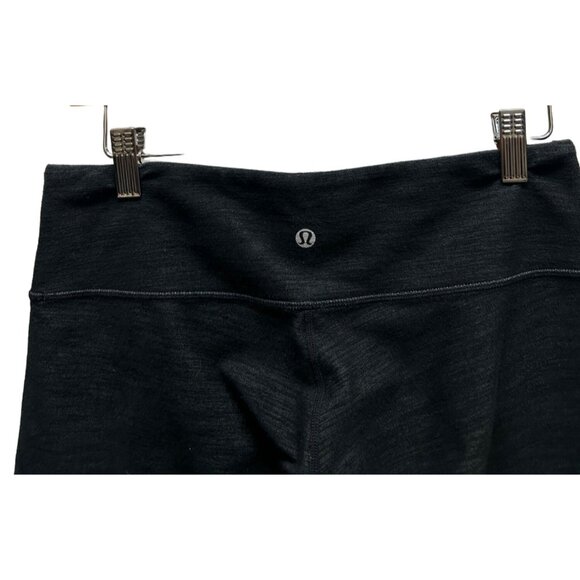 LuLulemon Y2K Dark Gray Low Rise Leggings - Picture 3 of 5
